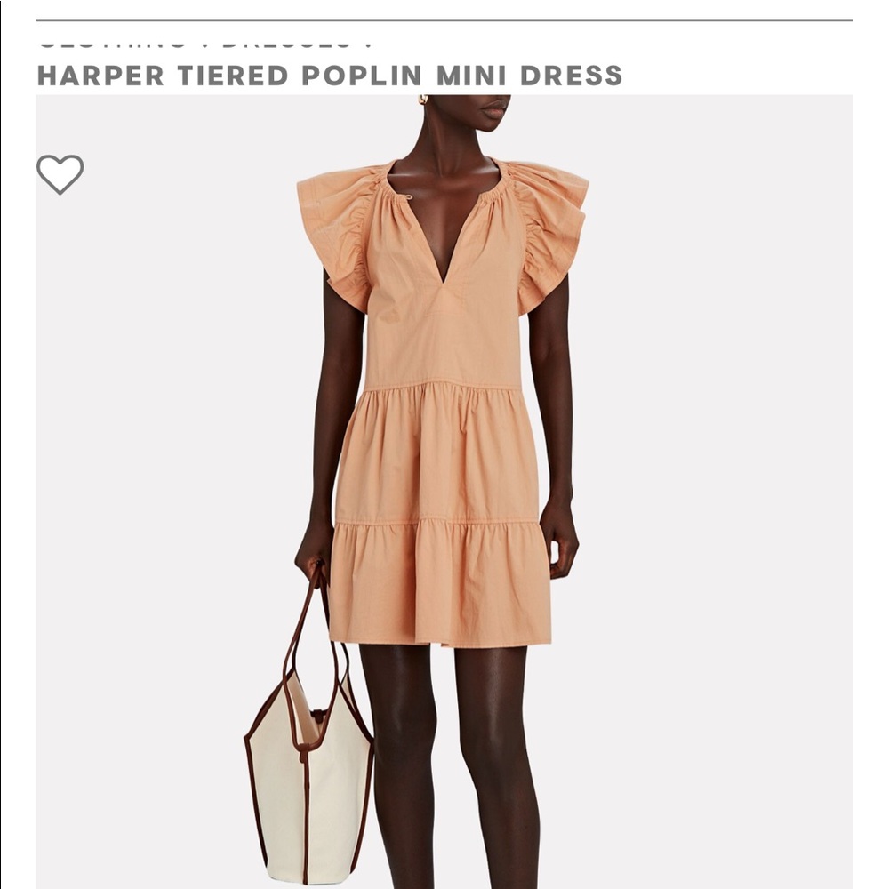 A.L.C. Harper Poplin dress size 2 Sunstone